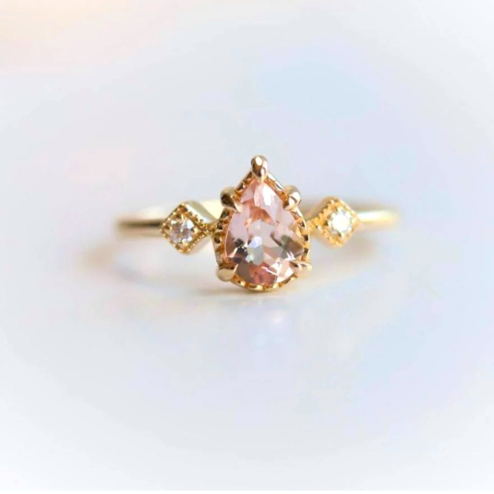 Emi Conner Engagement ring and band